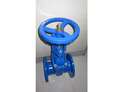 明桿軟密封閘閥從上向下看 明桿軟密封閘閥從上向下看