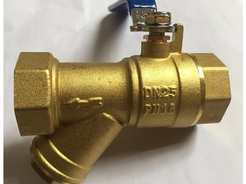 帶球閥的絲扣內(nèi)螺紋Y型過濾器 帶球閥的絲扣內(nèi)螺紋Y型過濾器