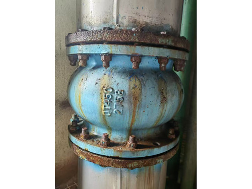 鑄鐵立式止回閥DN150壞了怎么換更換