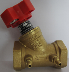 靜態(tài)平衡閥SPF45-DN40暖通工程實(shí)物圖。